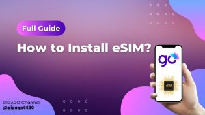 How to install Dominican Republic eSIM