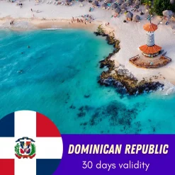 Dominican Republic eSIM 30 Days