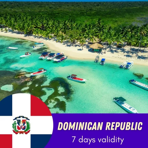 Dominican Republic eSIM 7 Days